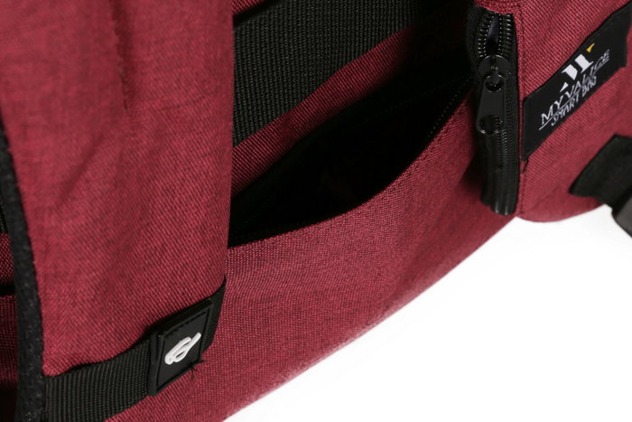 Zoozie Bags Bolsa para Portátil Rojo Clarete para Laptops de hasta 15,6 pulgadas